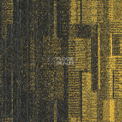 Ковровая плитка Interface Works Geometry 4278004 Canary фото 1 | FLOORDEALER